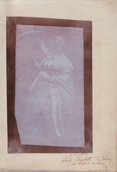 (Lady Elisabeth Feilding) de William Henry Fox Talbot